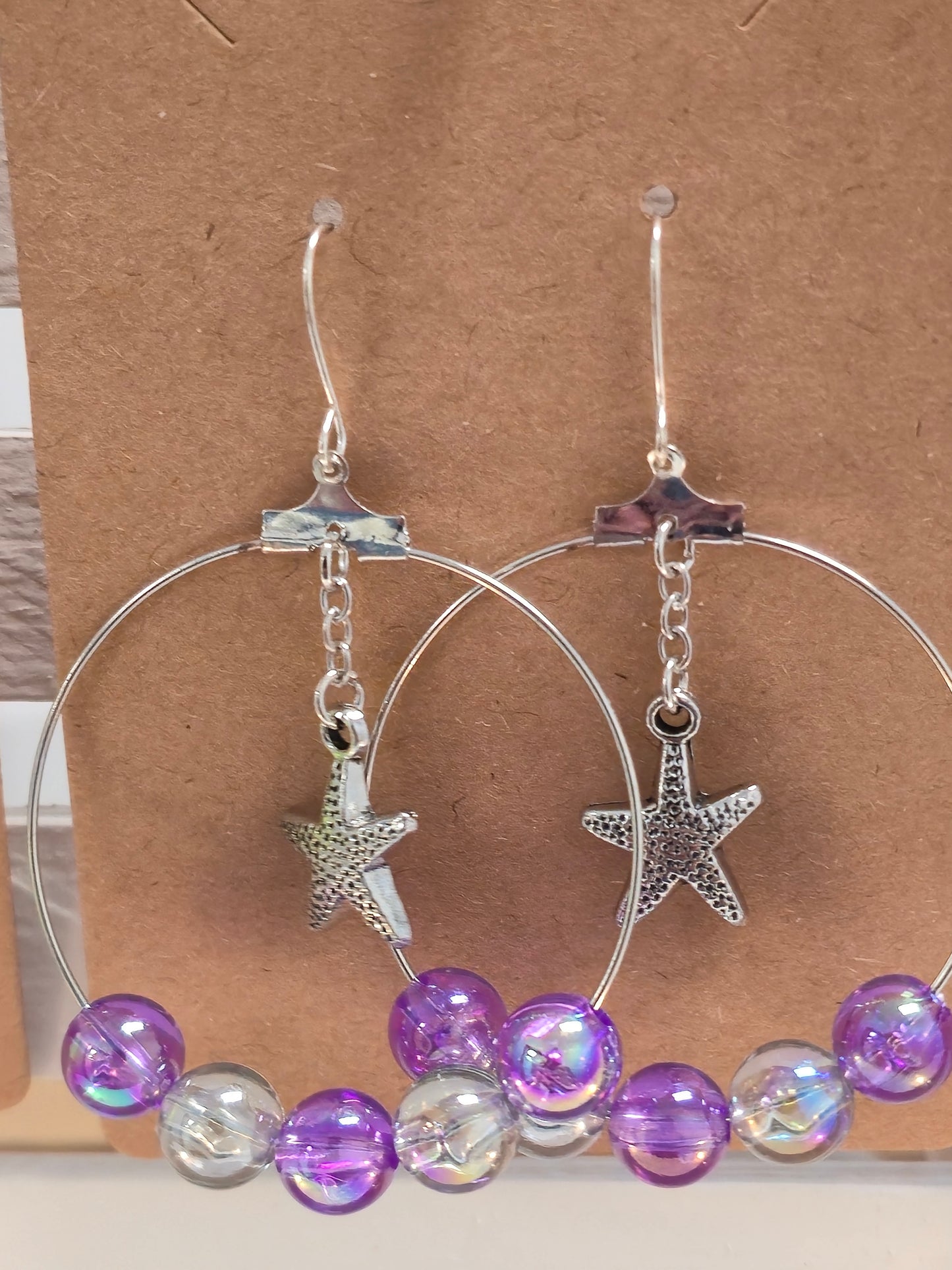 Starfish Charm Rarrings