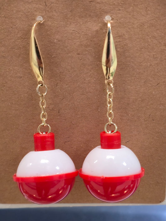Bobbers on Chains Earrings